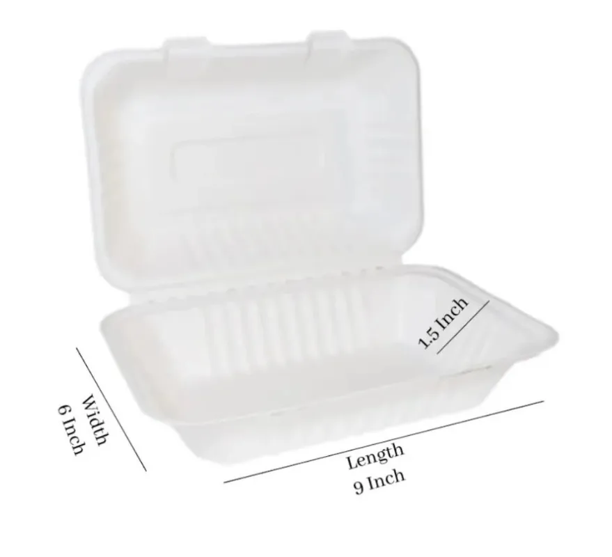 9 Inch x 6 Inch Clamshell